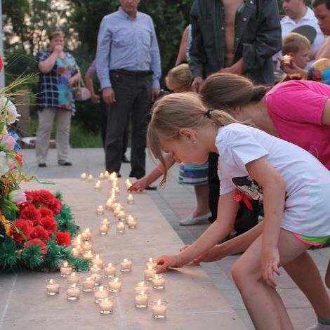 День Памяти и Скорби почтили в Камышловском городском округе (2015)