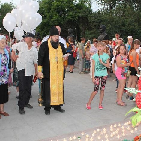 День Памяти и Скорби почтили в Камышловском городском округе (2015)